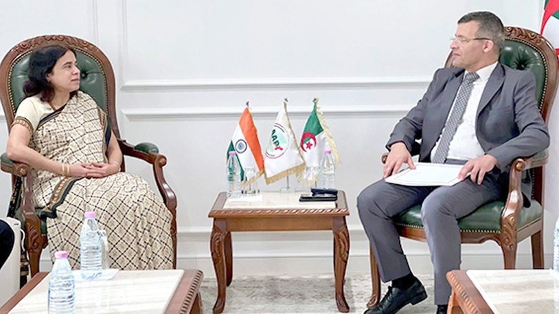 ممثلو 40 شركة هندية يزورون الجزائر